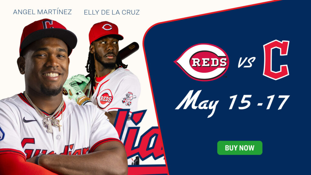 Promo for the Reds vs the Guards May 15-17